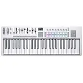 Novation Launchkey 49 MK4 White MIDI keyboard controller with full Ableton Live integration HEMELVAARTSDAG/BLACK FRIDAY SPECIALE AANBIEDING GELDIG TOT 31 DECEMBER 2026 bij Meibergen (Almelo)