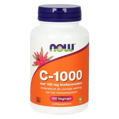NOW Vitamine C 1000 mg bioflavonoiden bij Superfoodstore