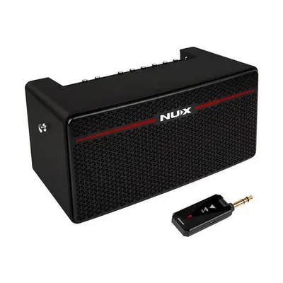 NUX MIGHTY-SPACE Draadloze Gitaarversterker – 30W, Modeling, FX, BT, Oplaadbaar + Voetschakelaar & Zender bij VDS Instrumenten