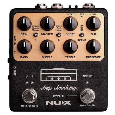NUX NGS-6 AMP ACADEMY gitaarversterker simulatie amp modeler IR-loader bij Westerhaven Muziek (Groningen)