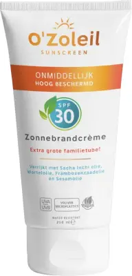 O'zoleil Zonnebrandcrème XL Lichaam SPF30 (250 ml) bij InternetDrogisterij