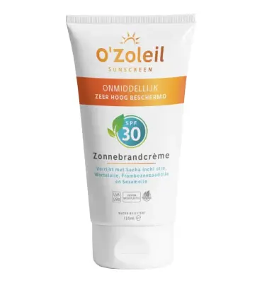 O'Zoleil Zonnebrandcreme SPF30 (125 ml) bij InternetDrogisterij