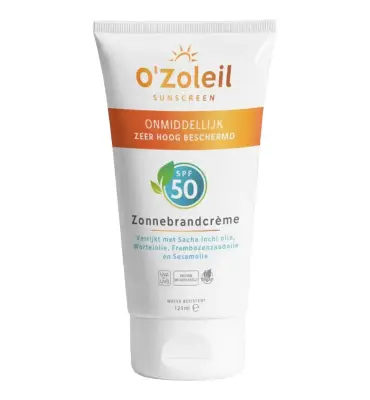 O'Zoleil Zonnebrandcreme SPF50 (125 ml) bij InternetDrogisterij