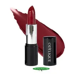 Odylique Minerale Lippenstift Cherry Tart bij The Green Beauty Shop