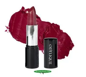 Odylique Minerale Lippenstift Raspberry Coulis bij The Green Beauty Shop