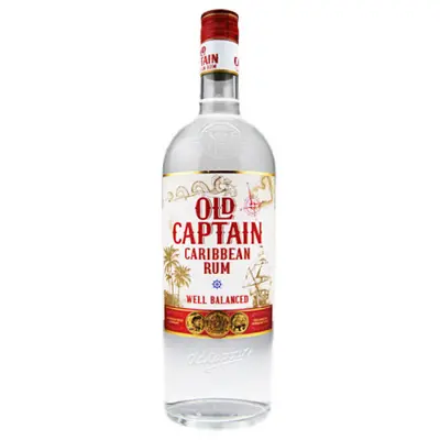 Old Captain - White Rum 70cl bij Whisky.nl