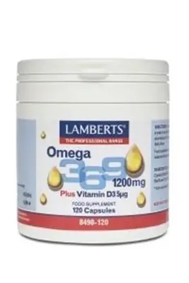 Omega 3 6 9 1200 mg (120 capsules) bij Vitaminadviceshop