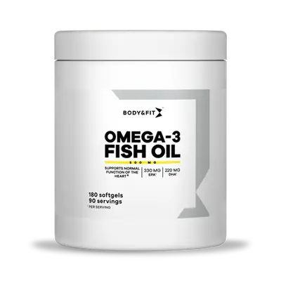 Omega 3 Fish Oil 500mg bij Body & Fit