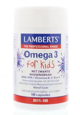 Omega 3 for Kids (100 capsules) bij Vitaminadviceshop