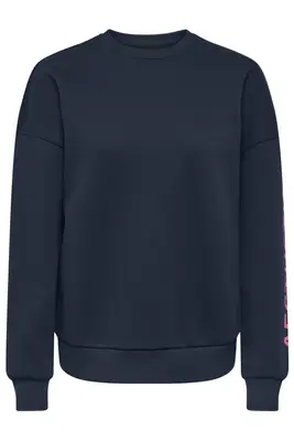 ONLZENJA BOXY L/S BOX PRI CS SWT 15365859 Navy Blazer/Aesthetic bij Sans