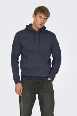 ONSCERES HOODIE SWEAT NOOS 22018685 BLUE NIGHTS bij Sans