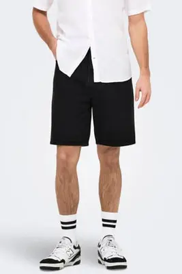 ONSFADE short black denim bij Wehkamp