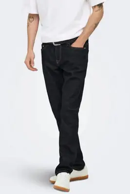 ONSLOOM slim fit jeans - donkerblauw bij Wehkamp