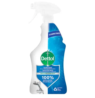 Ontkalker Dettol Badkamer spray 500ml bij KantoorArtikelen.nl