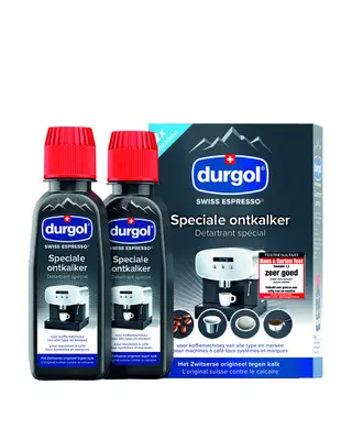 Ontkalker Durgol swiss espresso 2x125 ml bij KantoorArtikelen.nl