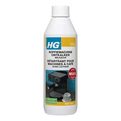 Ontkalker HG voor koffiemachine melkzuur 500ml bij KantoorArtikelen.nl