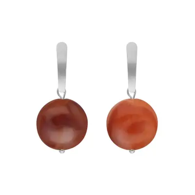 Oorbellen mix & match rood bij DRKS