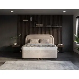 Opbergboxspring Essence- Beige bij Beddengoeddirect