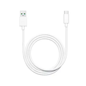Oppo DL129 USB-C naar USB kabel wit 65W bij Mobile Supplies