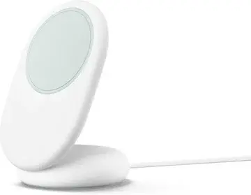 Originele Google PixelSnap 25W Qi2 Draadloze Oplader met Standaard Wit bij GSMpunt