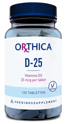Orthica Vitamine D-25 bij Vitatheek