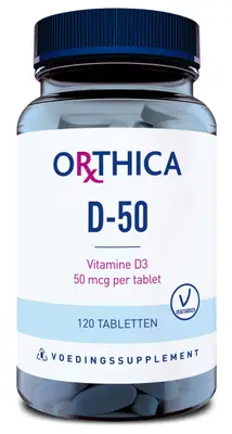 Orthica Vitamine D-50 bij Vitatheek