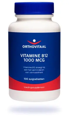 Orthovitaal Vitamine B12 1000Mcg bij Vitatheek