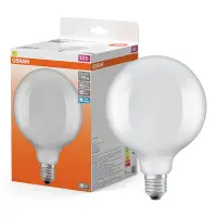 Osram LED lamp E27 | Globe G125 | Mat | 6500K | 7.5W (75W) bij 123led