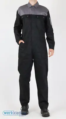 Overall katoen tweekleurig bij Werkkleding.com