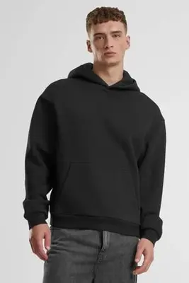 oversized hoodie - zwart bij Wehkamp