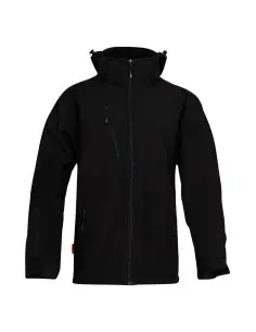 OXXA Enrique 6100 softshell werkjas, zwart bij ESV Shop