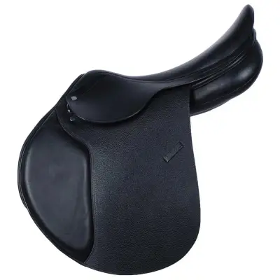 Pagony Doha springzadel bruin maat:18 bij Paardensportwebshop