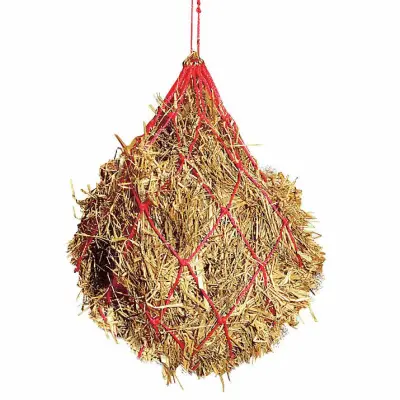 Pagony hooinet nylon rood bij Paardensportwebshop
