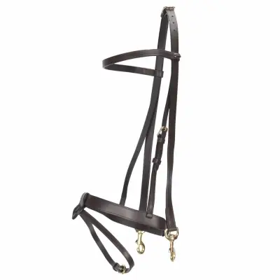 Pagony Trainings hoofdstel bruin maat:cob bij Paardensportwebshop
