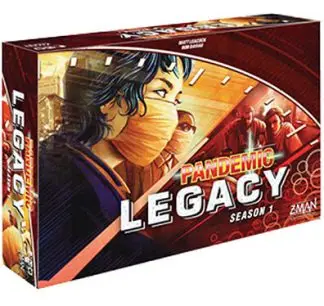 Pandemic Legacy Season 1 Red (Engels) bij Bordspellenstore