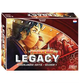 Pandemic Legacy Seizoen 1 – Red (Nederlands) bij Bordspellenstore