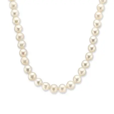 Parelketting 7 mm - KTB7WN42L bij Siebel Juweliers