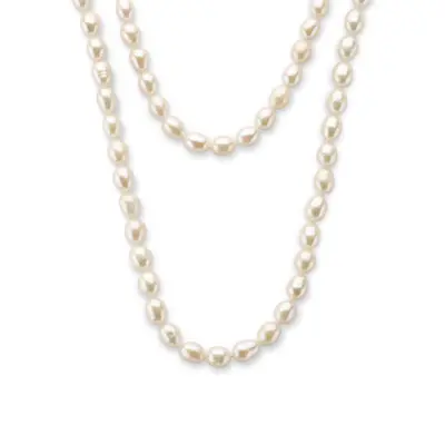 Parelketting 8 mm - KT0988N-125 bij Siebel Juweliers
