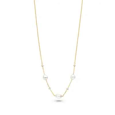 Parelketting Bella Pearl - FJF0010032YWH bij Siebel Juweliers