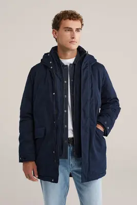 parka jas met capuchon bij WE Fashion