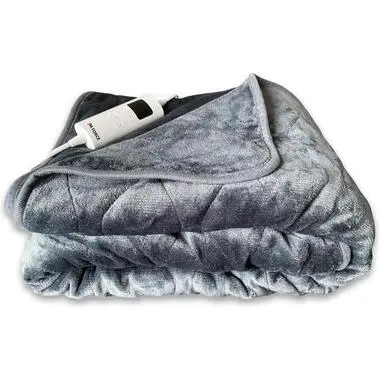 Parya Elektrische Deken Heerlijk Zacht Flanel - 180 x 130 CM – XL 2 Persoons bij Leen Bakker
