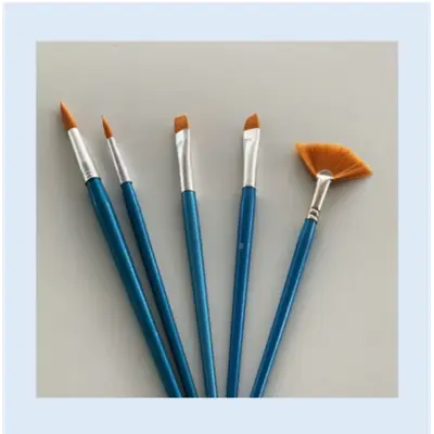 Penselen startset 5 stuks synthetisch bij Art en Hobby