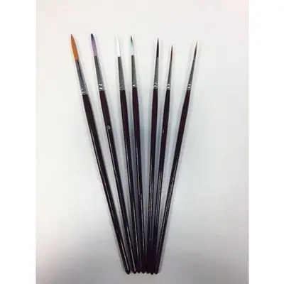 Penselenset 7 stuks bij Art en Hobby