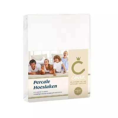 Percale hoeslaken bij Matrassen.nl