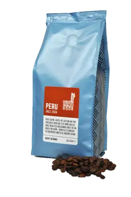 PERU koffiebonen Single Origin 500g bij Branderij Joost