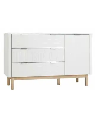 Pinio Commode XL Miloo Wit bij Babyplanet