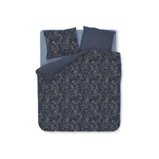 Pip Studio Tutti I Fiori Donkerblauw dekbedovertrek bij Bedderie