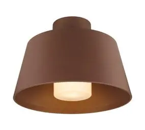 Plafondlamp Industrieel Conisch IP65 E27 bij LampVerlichting.nl