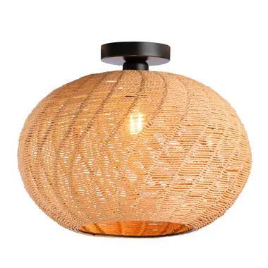 Plafondlamp Joya - naturel - Ø40x31 cm bij Leen Bakker