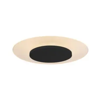 Plafondlamp Lido 37cm zwart bij Straluma